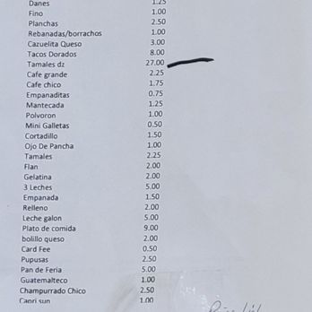 Guadalajara Bakery - Menu - Bakeries Near Me - Chino, California Guadalajara Bakery - Menu - Bakeries Near Me - Chino, California
