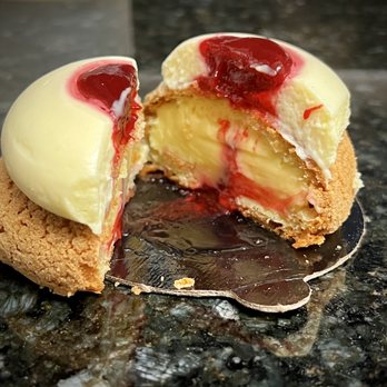Petit Chou - Passion Fruit Puff - Bakeries Near Me - New York, New York Petit Chou - Passion Fruit Puff - Bakeries Near Me - New York, New York