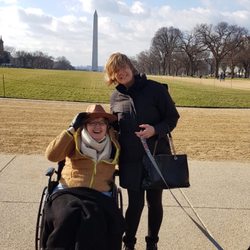 Greater Washington Orthopaedic Group PA - Deeand Anne with Doggie Harry