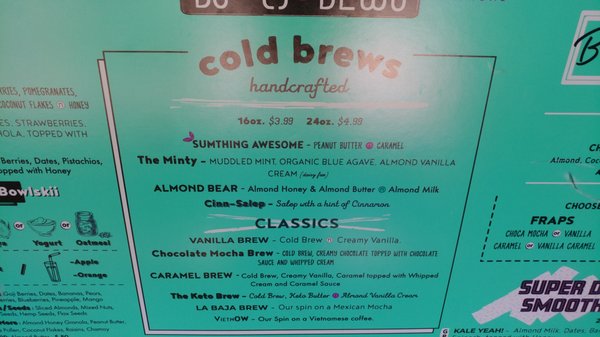 Menu photo 7 Bowls N Brews Santee, CA Menu photo 7 Bowls N Brews Santee, CA