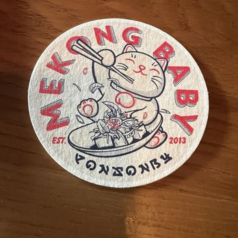 Mekong Baby - Gotta love the design on the coasters - Vietnamese Near Me - Auckland, AUK Mekong Baby - Gotta love the design on the coasters - Vietnamese Near Me - Auckland, AUK