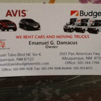 Avis Budget - Car Rental Near Me - Albuquerque, New Mexico