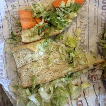 Sourdough & Co - Veggie sandwich with basically no cheese no sauce and missing tomato and onion. Ridiculous. - Sandwiches Near Me - Huntington Beach, California