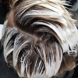 Kingwood Salon & Spa - Handpainting/Balayage processing pic!
