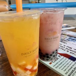 Daily Dose Craft Bar - Mango Green Tea & OTW to the Beach