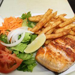 Riki Tiki Bar - Grilled Salmon Entree