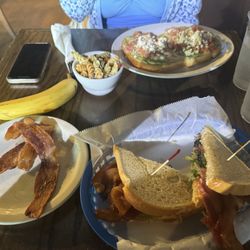Mochas & Javas - BLT, avocado toast and bacon