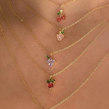 MILK MONEY - Fruit Charm Layering Necklace
Variants - Women's Clothing Near Me - Wellesley, Massachusetts MILK MONEY - Fruit Charm Layering Necklace
Variants - Women's Clothing Near Me - Wellesley, Massachusetts