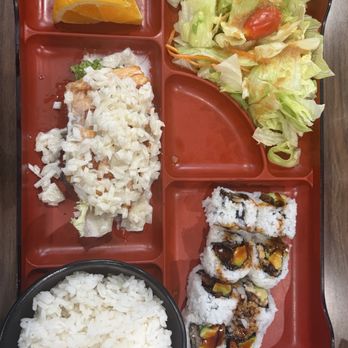 Tokyo Haus - Eel and Avocado Roll, Salmon Steak with Onion Mayo Sauce - Sushi Bars Near Me - Los Angeles, California Tokyo Haus - Eel and Avocado Roll, Salmon Steak with Onion Mayo Sauce - Sushi Bars Near Me - Los Angeles, California