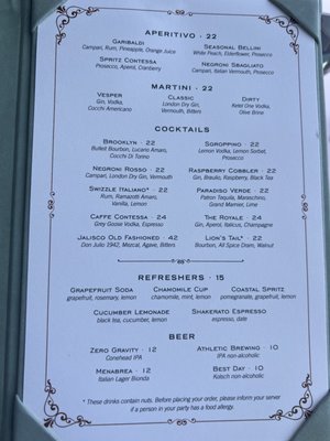 Menu photo 4 Contessa - Boston Boston, MA