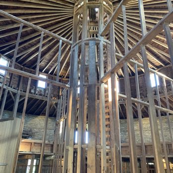 Hancock Shaker Village - Inside round barn - Museums Near Me - Pittsfield, Massachusetts