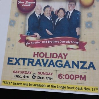 Four Seasons - Holiday Extravaganza Flyer - Property Management Near Me - Beaumont, California