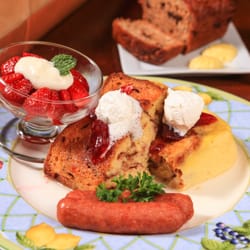 Scottish Bed & Breakfast - Homemade Breakfast prepared by Brenda the Innkeeper
