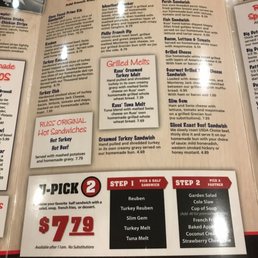 Part of menu
