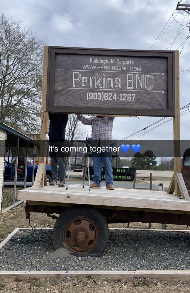 PERKINS BNC Updated August 2024 625 E Front St, De Kalb, Texas Sheds & Outdoor Storage