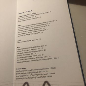 Lago - Menu - Italian Near Me - Las Vegas, Nevada