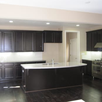 Pegasus Refinishing - Before - standard espresso cabinets - Cabinetry Near Me - Santa Clara, California