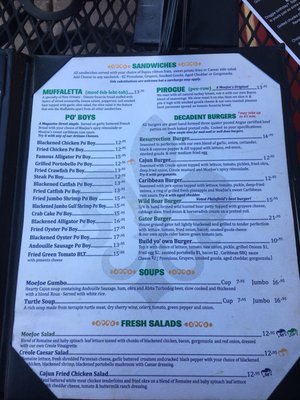 Menu photo 4 Moe Joe's Plainfield, IL