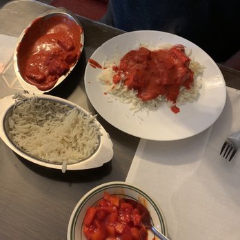 Kashmir - Chicken Tikka Masala and chutney - Indian Near Me - Louisville, Kentucky