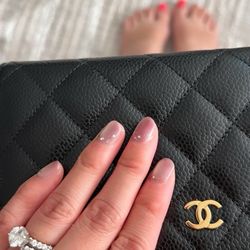 SF Nail Spa - Vacation ready with my cat eye gel mani and regular pedi. Finished in 90 mins