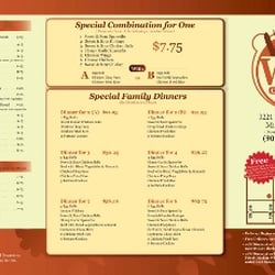 Their menu from wokforu.ca