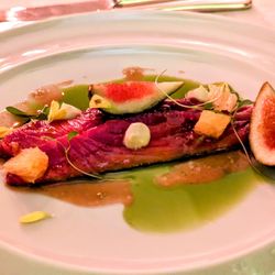 Restaurante Emile - Marinated Salmon starter