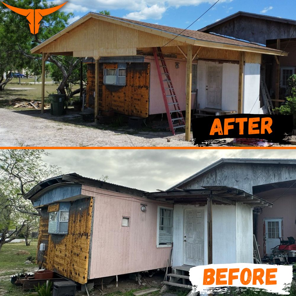 Slide of Longhorn Roofing