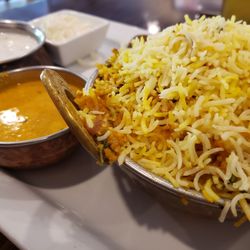 Hyderabad Biryani Hut - Delicious chicken biriyani combo!!