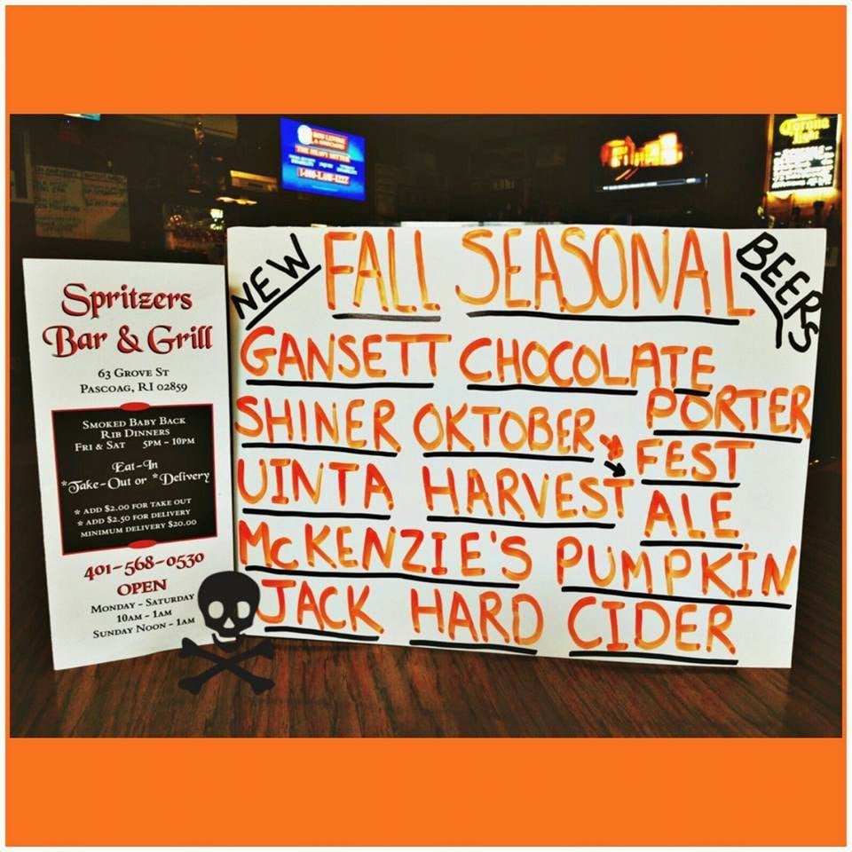 SPRITZERS Updated September 2024 15 Photos 63 Grove St, Pascoag