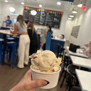 Blue Scoop Creamery - Blueberry cheesecake scoops - Ice Cream & Frozen Yogurt Near Me - Brea, California Blue Scoop Creamery - Blueberry cheesecake scoops - Ice Cream & Frozen Yogurt Near Me - Brea, California