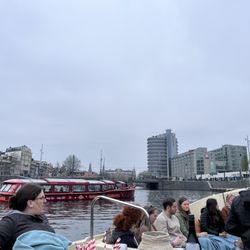 Captain Jack Amsterdam - View from the boat - no cover so you can see better