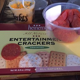 Nearly spit up pepperoni all over my guests when I found a graham cracker. JK, I didn't have any guests. Nearly spit up pepperoni all over my guests when I found a graham cracker. JK, I didn't have any guests.
