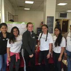 Jersey Cares - ServiceWorks Scholars presenting their Capstone Project to fight animal abuse at Rutgers Newark.