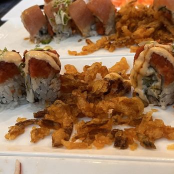 Octopus Japanese Restaurant - Full size rolls for AYCE Angrytail Albacore roll - Japanese Near Me - Burbank, California Octopus Japanese Restaurant - Full size rolls for AYCE Angrytail Albacore roll - Japanese Near Me - Burbank, California