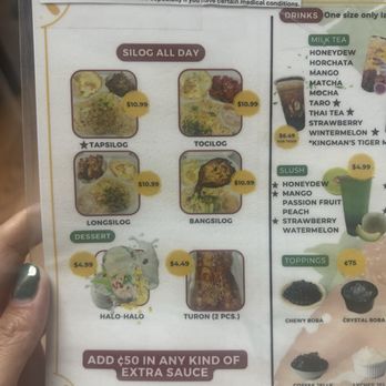 Kusina De Maynila - Menu as of 4/4/2026 - Filipino Near Me - Kingman, Arizona Kusina De Maynila - Menu as of 4/4/2026 - Filipino Near Me - Kingman, Arizona