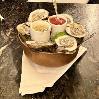 Saint & Second - Oyster Appetizer - New American Near Me - Long Beach, California Saint & Second - Oyster Appetizer - New American Near Me - Long Beach, California