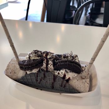 Sweet Rolled Tacos - Cookies & Cream - Ice Cream & Frozen Yogurt Near Me - Centreville, Virginia Sweet Rolled Tacos - Cookies & Cream - Ice Cream & Frozen Yogurt Near Me - Centreville, Virginia