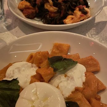 La Pecora Bianca UES - Burrata, rigatoni, squid ink linguine - Italian Near Me - New York, New York La Pecora Bianca UES - Burrata, rigatoni, squid ink linguine - Italian Near Me - New York, New York