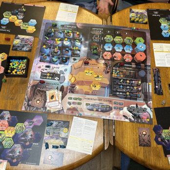 The Curious Crow Company - Our group of 5 brought Apiary to play. - Comic Books Near Me - Circle Pines, Minnesota