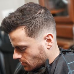 3L Barber Co - Mid skin fade haircut.