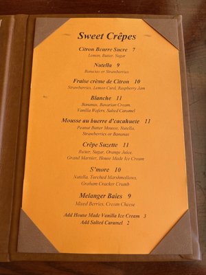 Menu photo 5 Crisp Creperie Cape Coral, FL Menu photo 5 Crisp Creperie Cape Coral, FL