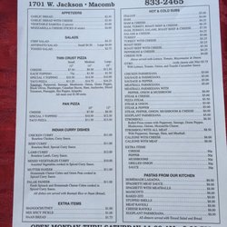 Palermo Pizza & Subs - Menu image
