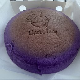 Ube Cheesecake. Soft and delicious Ube Cheesecake. Soft and delicious