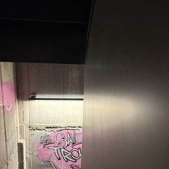 Moxy Minneapolis Uptown - Stairwell to the bathroom - Hotels Near Me - Minneapolis, Minnesota