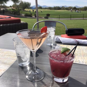 Isabella's Kitchen - Strawberry Blonde and Prickly Pear Margarita - Italian Near Me - Scottsdale, Arizona