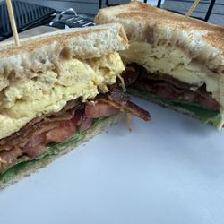 Corner Bakery Cafe - BBLT & Egg Sandwich