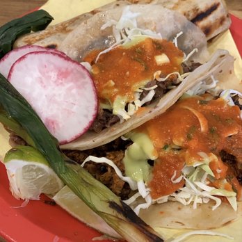 Sonoratown - 2 tacos and a chivichanga. The chivichanga was amazing! - Mexican Near Me - Los Angeles, California Sonoratown - 2 tacos and a chivichanga. The chivichanga was amazing! - Mexican Near Me - Los Angeles, California