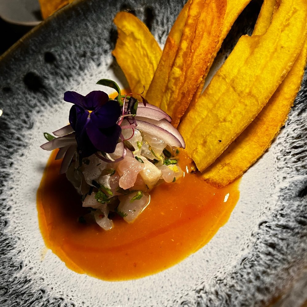 Next Door - Sea bass crudo - Speakeasies Near Me - Boston, Massachusetts Next Door - Sea bass crudo - Speakeasies Near Me - Boston, Massachusetts