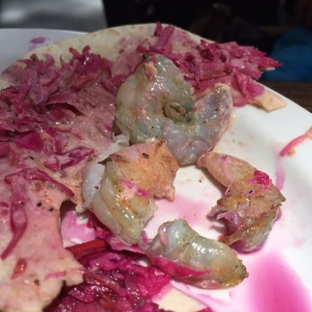The Troll Tavern - RAW shrimp tacos!!!! Do not order these or anything else from this menu for that matter! - American Near Me - Helen, Georgia