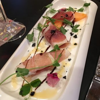 River and Woods - Prosciutto-wrapped Melons - New American Near Me - Boulder, Colorado
